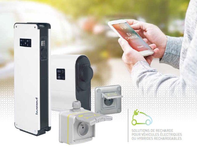 Borne de recharge Green'up de Legrand